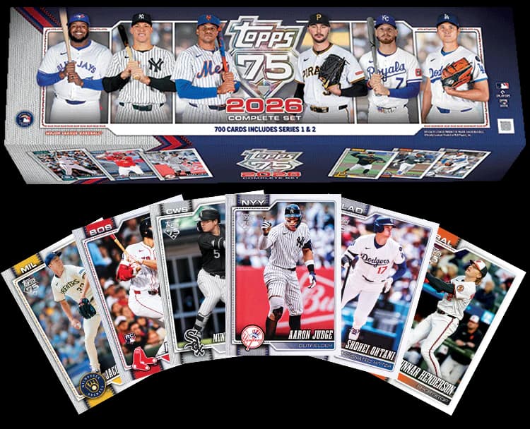 2026 Topps Complete Set Baseball Hobby Box — mlb card