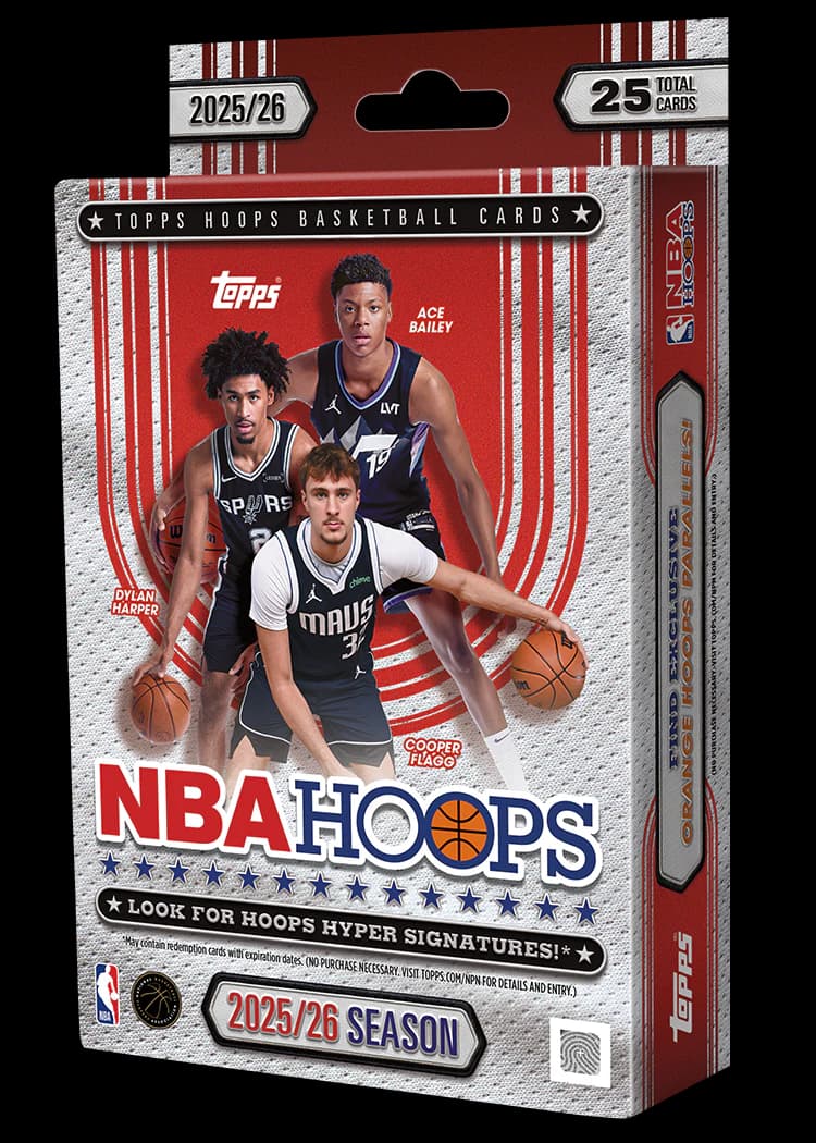 2025-26 Hoops Basketball Hanger Box — nba card