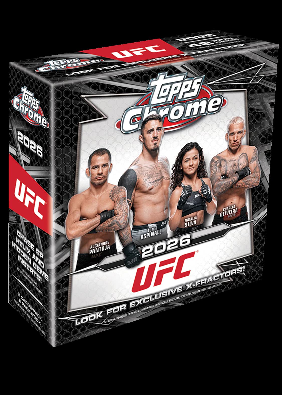 2026 Topps Chrome UFC Mega Box — ufc card