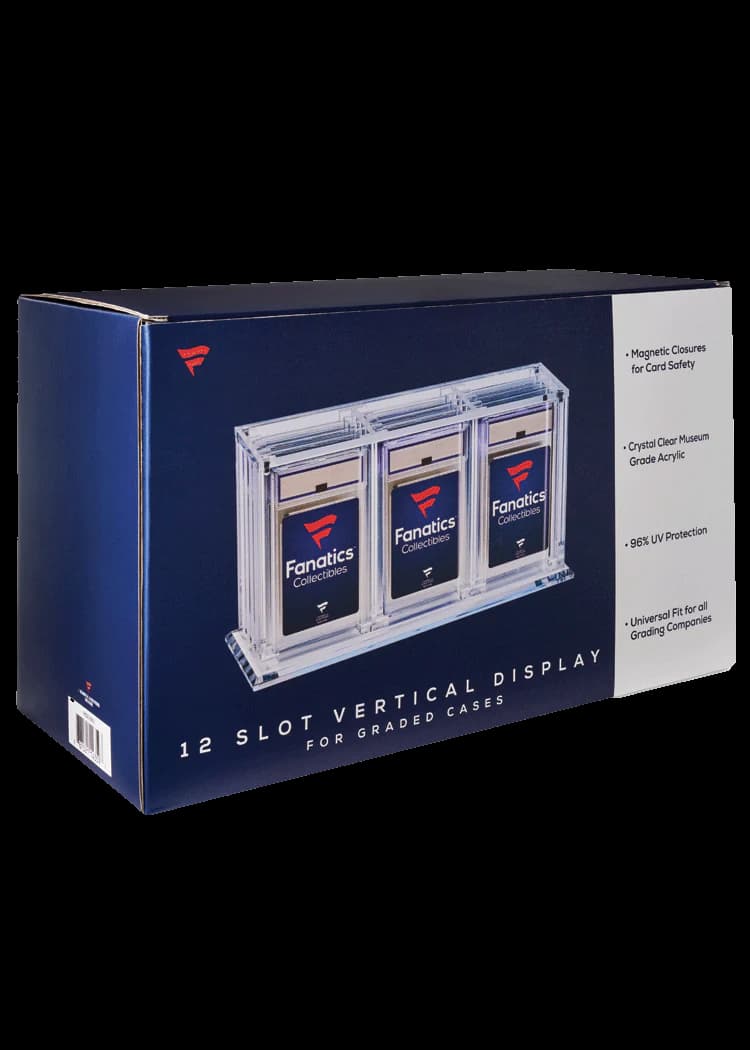 Fanatics Collectibles 12 Slot Vertical Graded Acrylic Case — undefined card