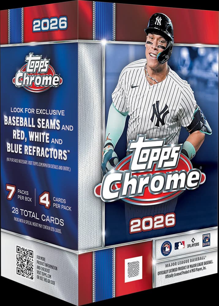 2026 Topps Chrome Baseball Value Box — mlb card