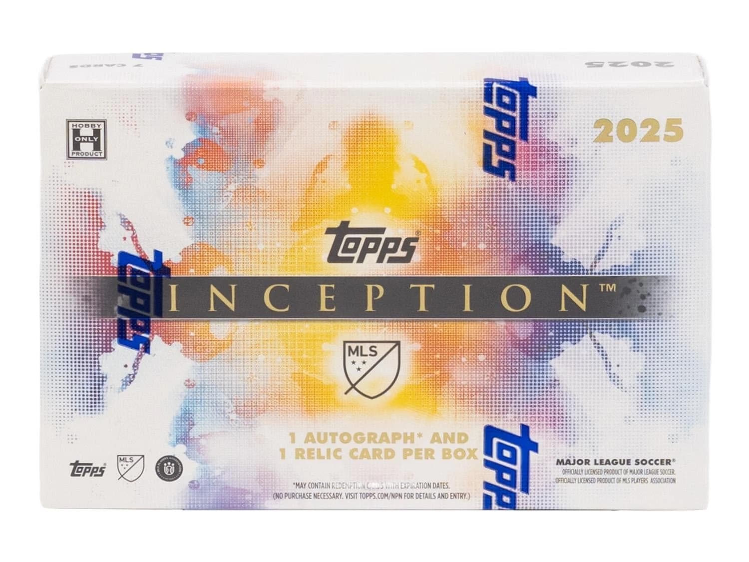 2025 Topps Inception MLS Hobby Box — soccer card
